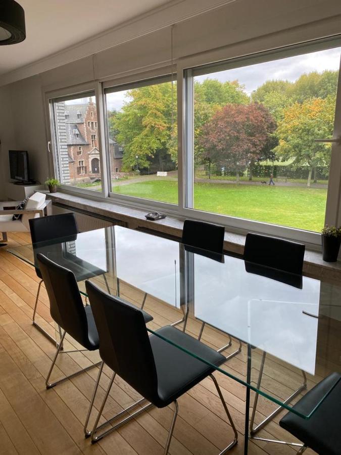 Lichtrijk Mooi Appartement Met Zicht Op Hof Van Roosendael Anversa Esterno foto